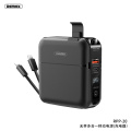 Remax RPP-20 Infinity All-in-one Series 15000mah Plug Power Bank With Cable Charger And Phone Holder